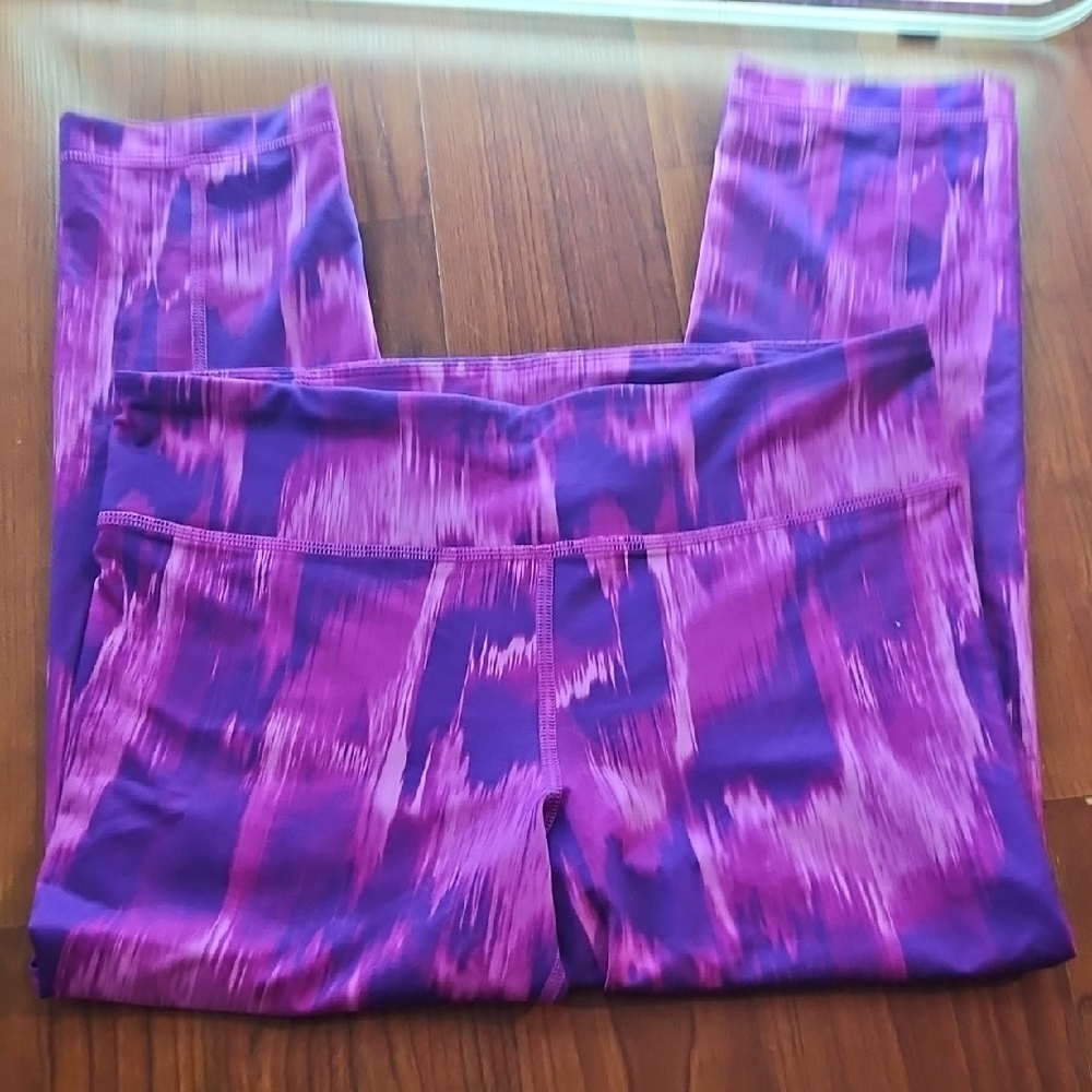 Under Armour Purple Capri Leggings